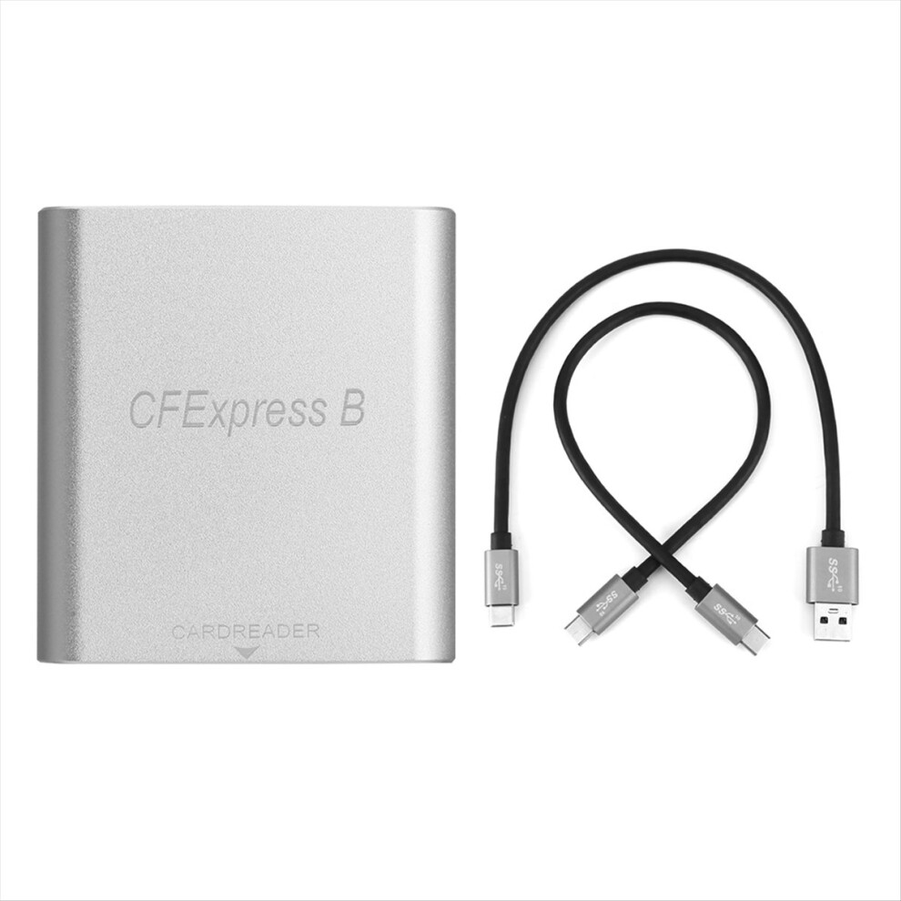 Portable Type C To Cfexpress B Card Reader 10Gbps Memory Drive-Free For Laptop Computer Phone Chromebook 4854171121790