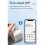 P12pro Label Maker Machine Bluetooth Printer Support Multiple Material Labels,with 4 Pack White Tape 3