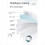 P12pro Label Maker Machine Bluetooth Printer Support Multiple Material Labels,with 4 Pack White Tape 4