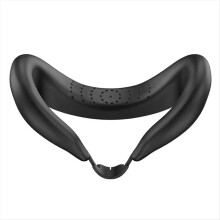Silikon-VR-Gesichtsmaske, lichtundurchlässige Schnittstelle, schweißabweisendes Kissen, Ersatz für 3