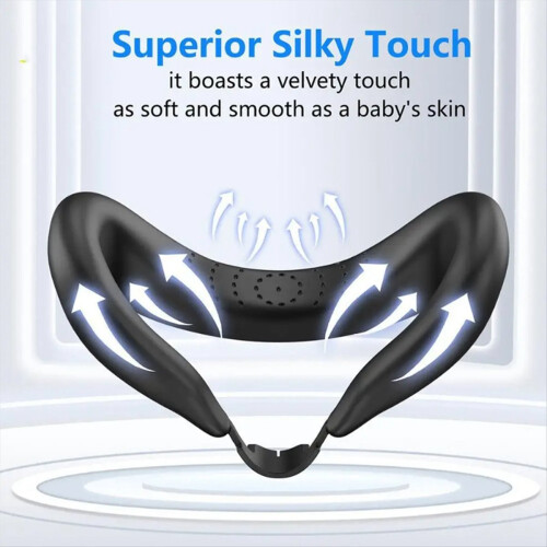 Silicone VR Face Mask Lightproof Interface Sweatproof Cushion Replacement for 3 1