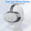 Silicone VR Face Mask Lightproof Interface Sweatproof Cushion Replacement for 3 6