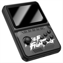 Retro-Handheld-Spielkonsole mit 3,5-Zoll-Bildschirm, 6 großen Simulator-Joysticks für Kampfspiele – Nostalgie pur! Unterstützt MP3/MP4-B