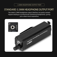 Universeller XLR-auf-3,5-mm-Kopfhörerverstärker für störungsfreien HiFi-Klang mit Lautstärkeregelung für Musikliebhaber