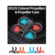 2 Paar Paddel mit Aufbewahrungstasche für Avata Propeller 3032S Kompakt-Drohnenflügelzubehör,A