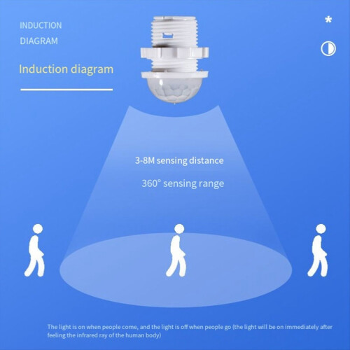 Infrared Human Body Sensor Probe Module Intelligent Delay Control Hallway Corridor Light Module,B 1