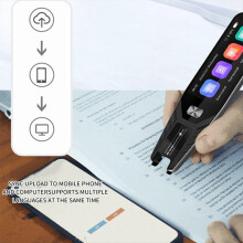 Scan-Lesestift, Sofortübersetzer, Wörterbuch, tragbar, Echtzeit-Sprachaufzeichnung, intelligente Übersetzung