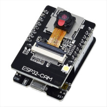 ESP32-CAM-MB WLAN-Bluetooth-Entwicklungsboard mit OV2640-Kamera, Micro-USB-Anschluss und serieller Schnittstelle