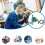 For UVK5/UVK6 SI4732 Intercom Modification Module Filter Amplified Version+USB Programming Cable 3