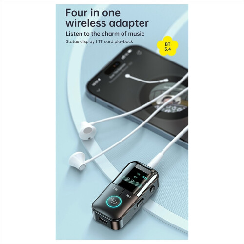 GT69 Mobile Phone Stereo Universal Version Bluetooth Audio Receiver and Transmitter Plug-in Card MP3 Player 1