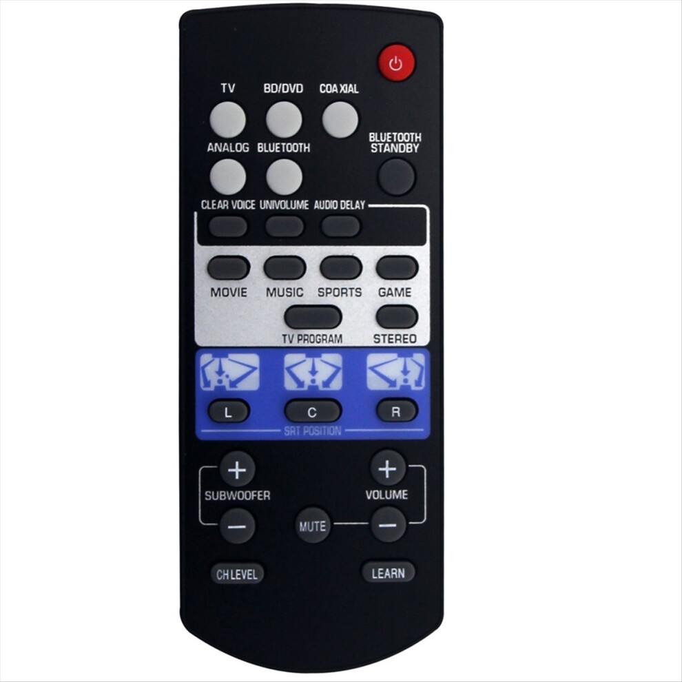 Fsr82 Zk77690 Replace Remote Control For Tv Surround System -1000 -1000Bl Soundbar 4854171131430