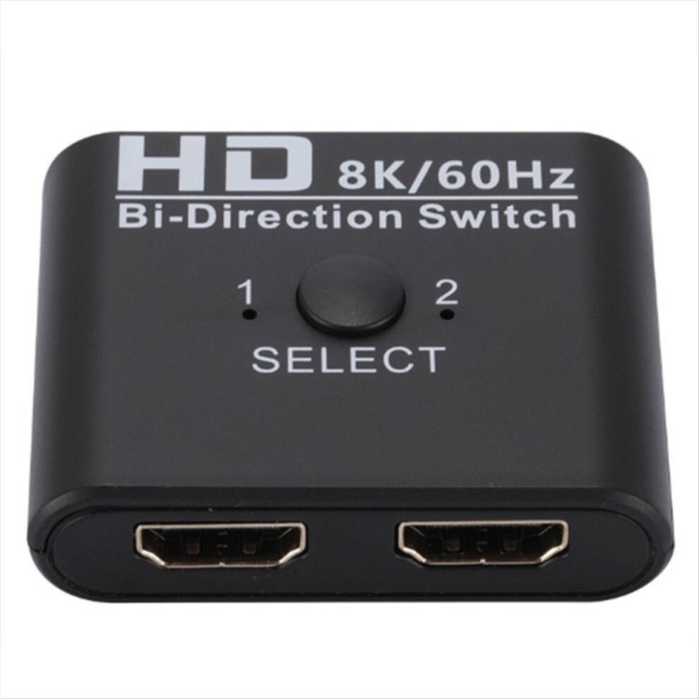 4K X 2K -Compatible Switch Bi-Direction 2 Ports Splitter For Laptop Pc /4 Tv Box Adapter(B) Exogio