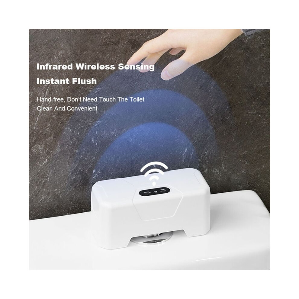 Automatic Toilet Flush Button Flusher Externalinfrared Rechargeable Smart Flushing Sensor 4854171171597