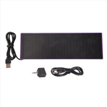 LED-Musikspektrumanzeige, RGB-Licht, farbige Pickup-Atmosphärenlampe, Sprachsteuerungs-Pegelanzeige