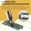 Li-Ion Battery Charging Protection Circuit Board PCB Replacement for 18V P108 RB18L40 Multimeter Multitool 7