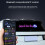LED Pixel Panel,USB 5V Flexible Module RGB Scrolling Text Animation Display,Bluetooth APP,16X64 LEDs 9.2x37.2 CM 2