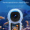 Action Camera Waterproof Case for Insta360X4 Full Stealth Dive 360 Degree 50m Protective 9