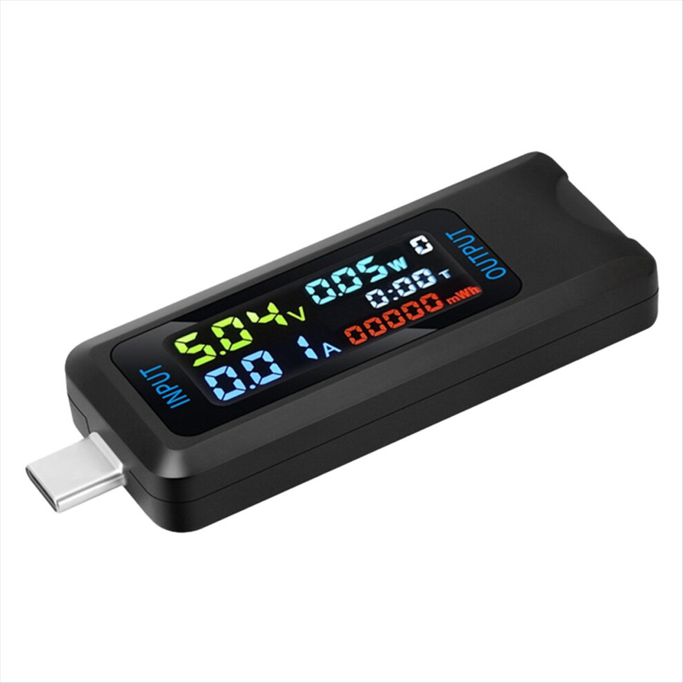 Type-C Tester Dc Digital Voltmeter Amperimetro Current Voltage Amp Ammeter Detector Power Bank Charger Indicator 4854171134615