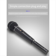 Dynamic Microphone Preamp Portable Noise Reduction Gain for Concert Red