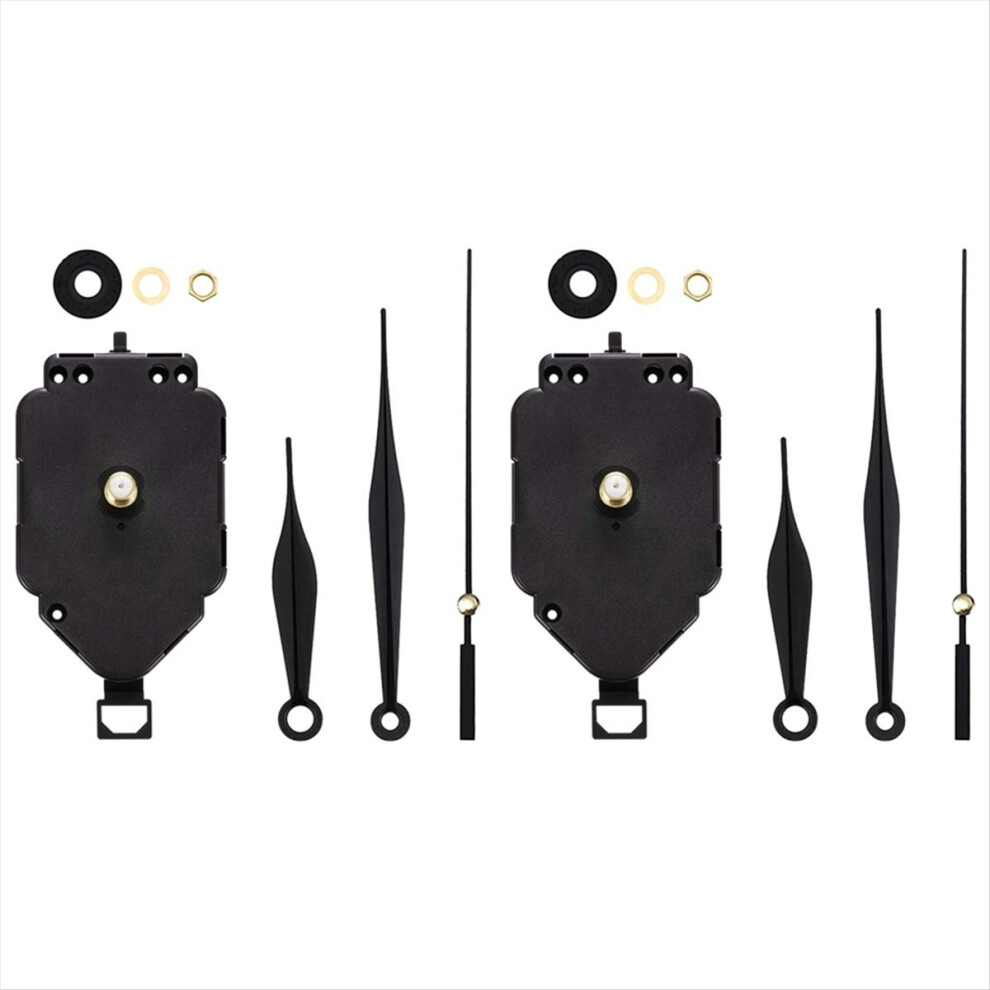 2 Set Diy Clock Movement Kit Oscillating With Hands Quartz Repair Parts Replacement J 4854171148452