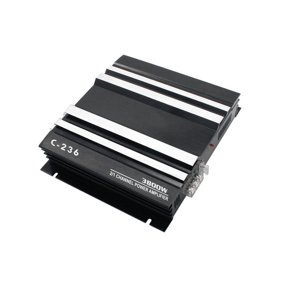 3800W High Power Car Sound Amplifier 2-Channel 12V Stereo Audio Receiver For Modification 4854171164483