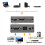 -Compatible Audio Converter 4K 60Hz Extractor Adaptor Video Splitter Embedder Adapter 6