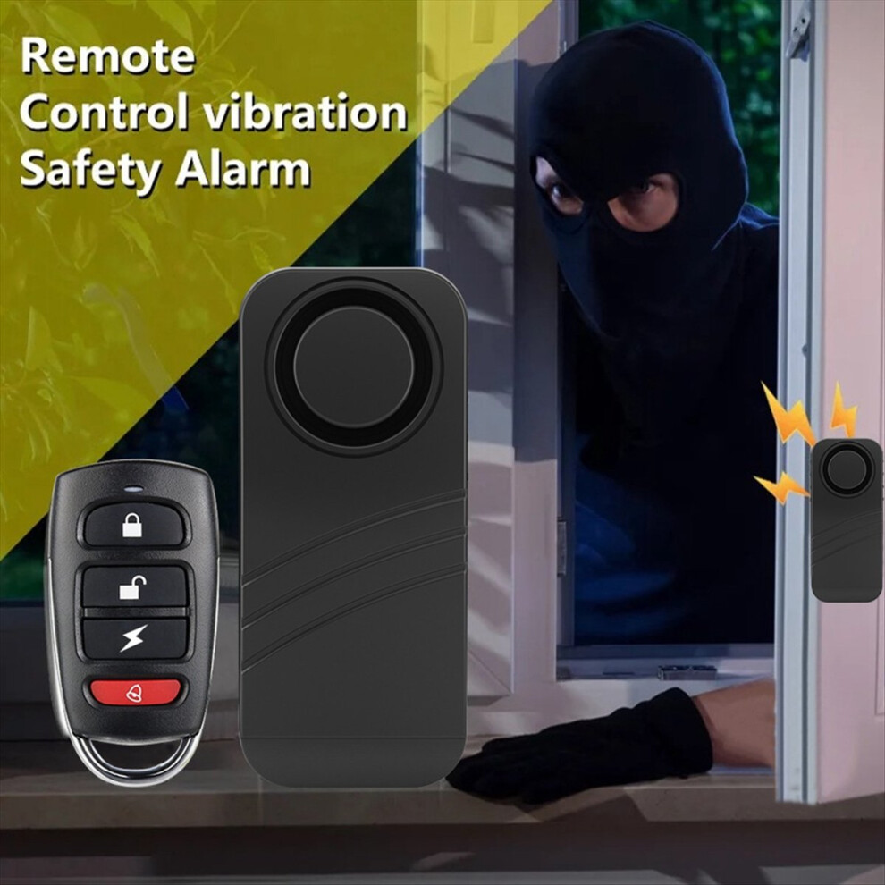 Anti-Theft Motorcycle Bike Alarm 100Db Burglar Vibration Security System Waterproof With Remote 4854171138552