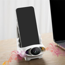 Stuhlständer mit magnetischem Saugnapf, Handyhalterung, 15-W-Wireless-Ladegerät für Smartphones mit Kabel und Schnellladefunktion, Pink