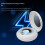 Smart-Ring 21,5 mm mit Schlafüberwachung, Blutsauerstoffmessung, Herzfrequenzmessung und Bluetooth-Multifunktionsfunktion 4