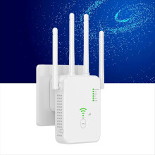 AC1200M 2,4G/5G WLAN-Repeater, WLAN-Router, Signalverstärker, Gigabit-Hochleistungs-Multifunktions-Extender, EU-Stecker
