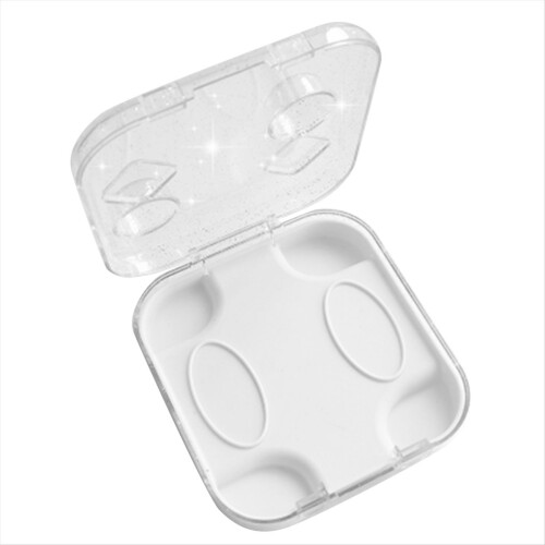 Transparent Storage Case for Switch/OLED Joy-Cons Handle Box Dust-Proof High-Permeability White 1