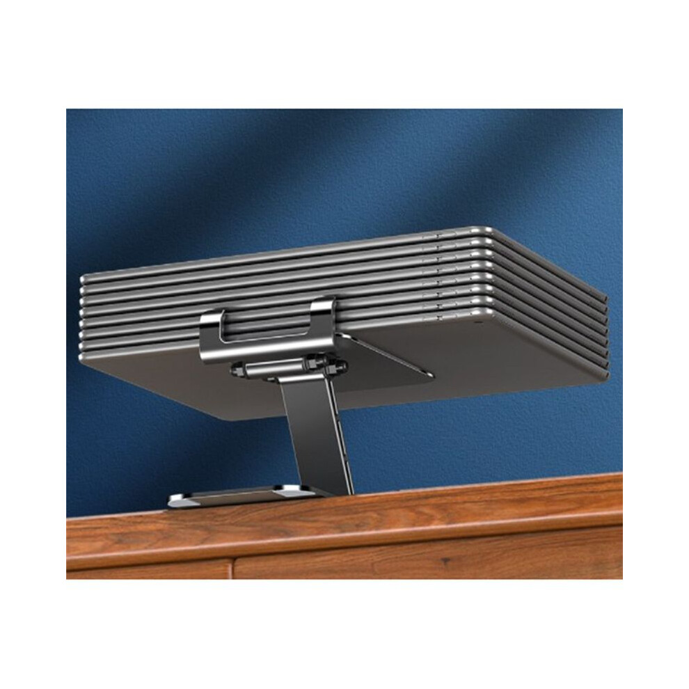 Aluminum Alloy Desktop Mobile Phone Stand Foldable Tablet Support Cell Desk Bracket Lazy Holder, Silver 4854171185051
