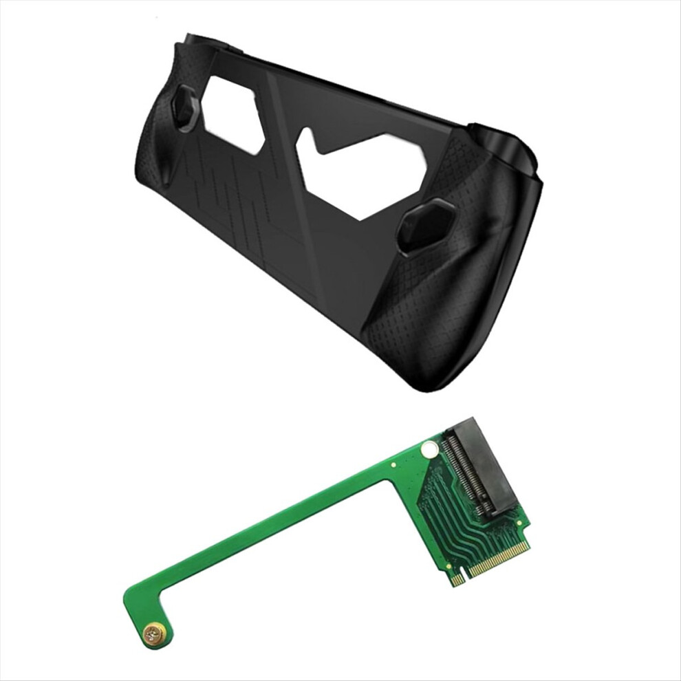 For Ally M2 Nvme Transfer Card 2280 Pcie 4.0+Silicone Case For Modified Hard Drive Game Accessories A 4854171117748