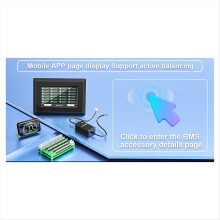 Smart JK B2A8S20P with BT CAN RS485 8S 24v 200A Lifepo4 Li-Ion LTO Battery 3S-8S 2A Active Balance (B)