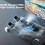 YT100 Mini Home Projector Portable Theater Wireless Cell Phone Multi-Function 7