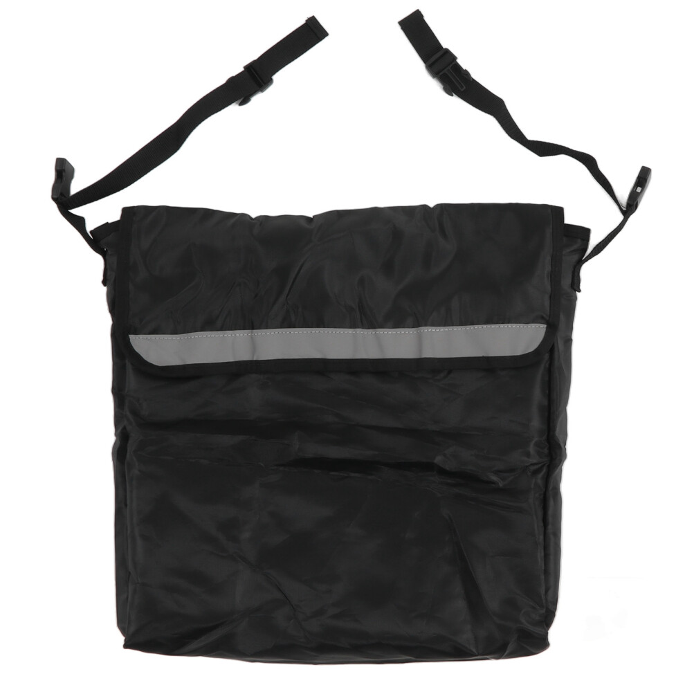 Wheelchair Accessories Pouch with Elegant Design, Superior Workmanship Backpack for Mobility Chairs, Universal Organizer for Rollators and Transport C