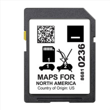 Latest 2023 86810236 Maps Navigation Card for Cadili Chevry Map North America GPS Memory