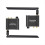 2.4G Wireless Audio Adapter Extensor Transmitter and Receiver 50M Lan Extender Splitter RX/TX 9
