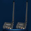 2.4G Wireless Audio Adapter Extensor Transmitter and Receiver 50M Lan Extender Splitter RX/TX 3