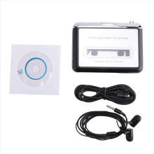 Cassette Player to MP3 Converter Capture Audio Music Convert Tape on PC Laptop Via USB