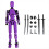 Multi-Jointed Movable Robot 3D Printed Mannequin Dummy Game Kid Adult Decompression Tools, 1