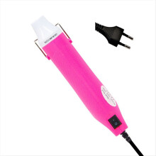 300-W-Heißluftgerät, Mini-Temperaturgebläse, elektrischer Trockner für Bastelarbeiten, Prägen, Schrumpfverpackungen, PVC, EU-Stecker A
