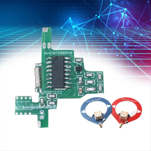Für UVK5/UVK6 SI4732 Intercom-Modifikationsmodul, Filterverstärkte Version + Donut-SW/AM-Antenne 1