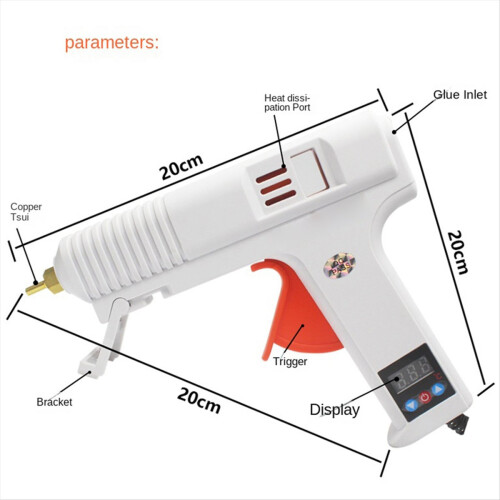 EU Plug Hot Glue Melt for Car Dent Puller Heating Craft Repair Tools Temperature Adjustable 1