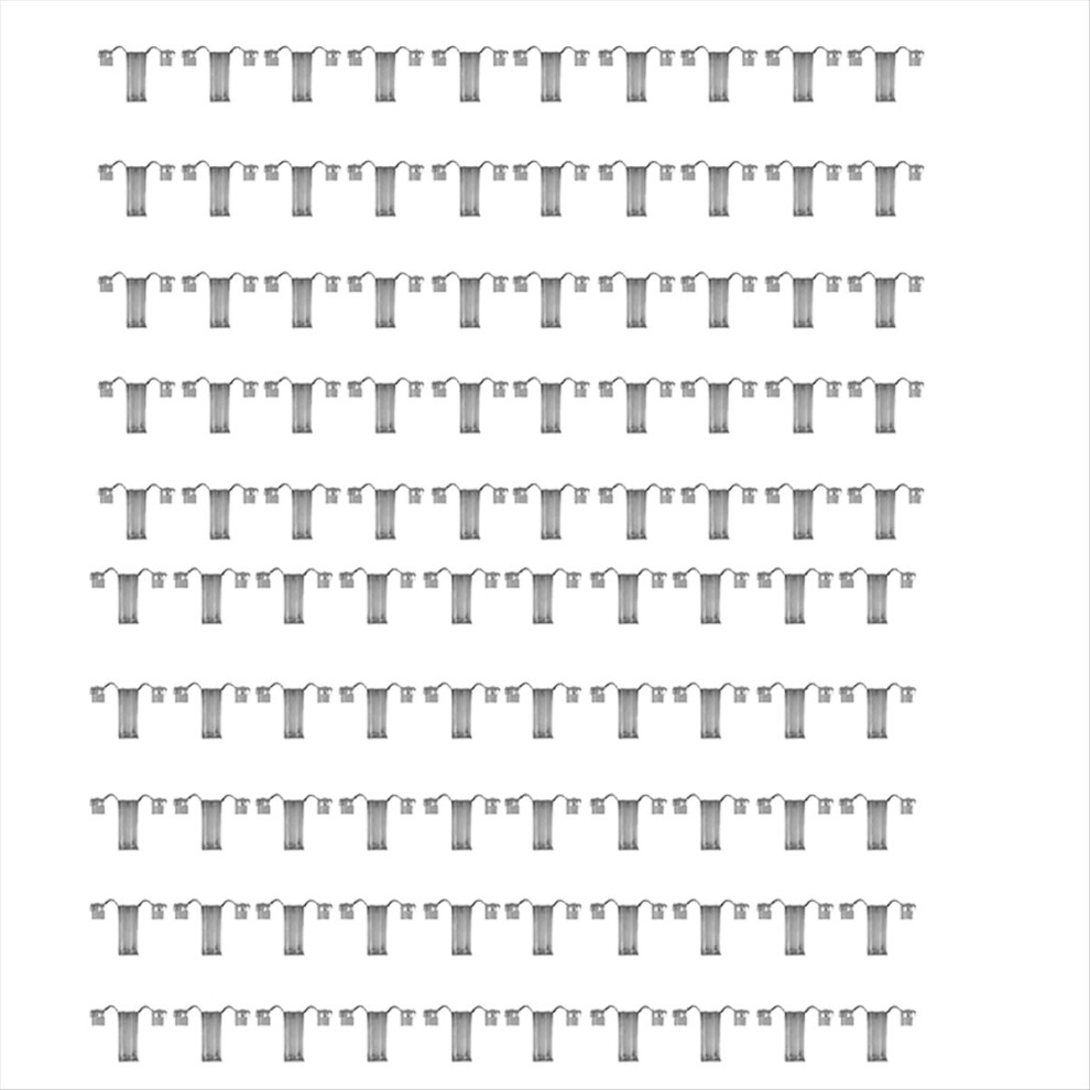 100Pcs 30Mm Solar Panel Photovoltaic Water Guide Clip Stainless Steel Deflector Mud Drain Button Redirection Clips 4854171141088