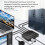 USB Switcher 4 Computer Sharing Devices Printer, Scanner, Mouse, Keyboard, with Pack 3.0 Cables 4