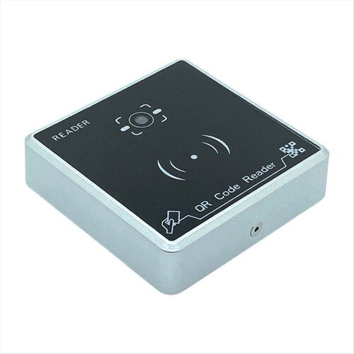 QR Code Reader Waterproof RFID Card Access Control Wiegand 26/34/66BIT Output Support CPU/IC/M1 1