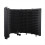 Microphone Wind Screen Foldable Studio Recording Isolation Shield Mic Noise Reduction Screen(5 Panel ,P75) 4