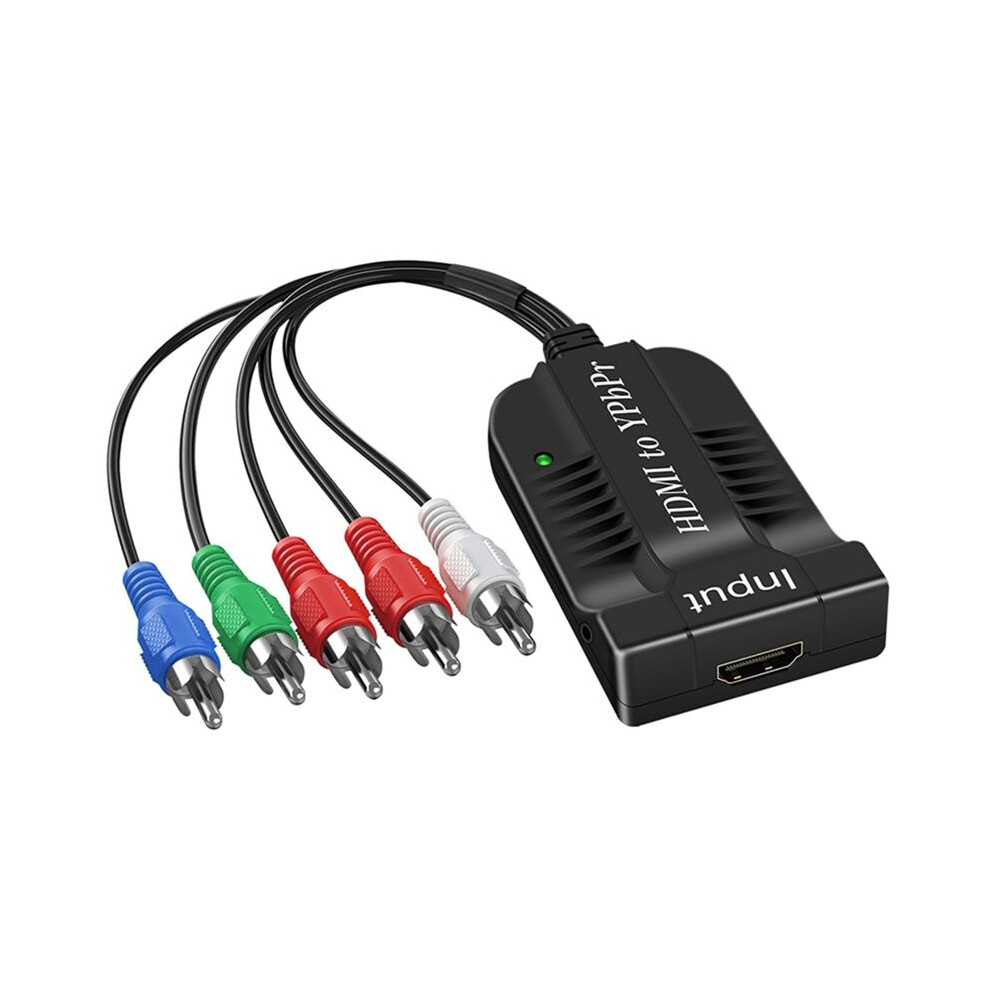 Ypbpr Converter 1080P Component Video Male Rgb Adapter With R/L Audio Output 4854171166548