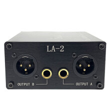 Audio-Signalisolator 6,35 XLR-Kopfmischer Strom-Akustik-Rauschfilter LA-2